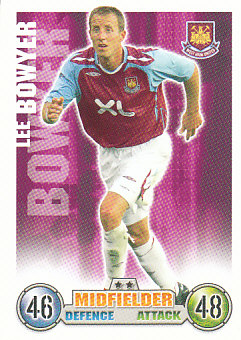 Lee Bowyer West Ham United 2007/08 Topps Match Attax #297